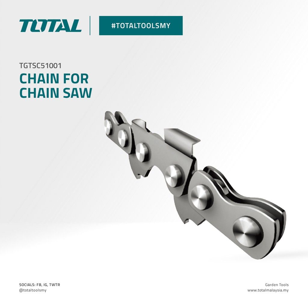 TOTAL TGTSC51001 CHAIN FOR CHAIN SAW (SIZE 250MM (10"))