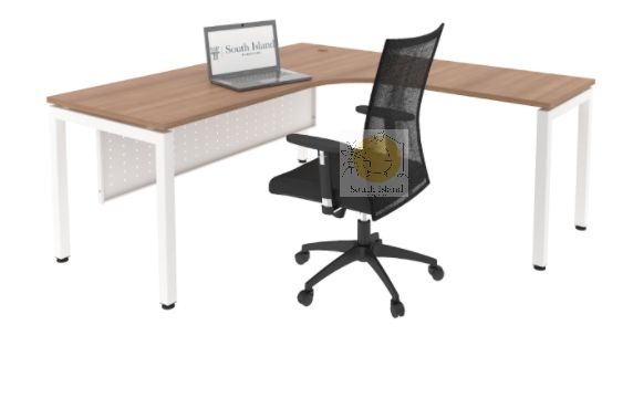UL1818(L/R)- L Shape Table c/w U Leg (1800/750L x 1800/600D x 750H mm)