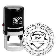 Round stamp (Size 40mm X 50mm)