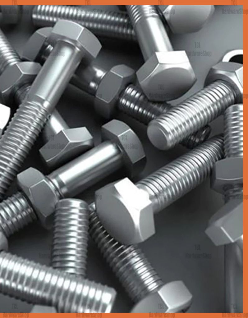 Galvanized Gi Bolt Nut (10pcs)