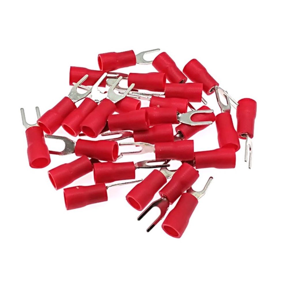 Fork type cable lug 0.5-1.5mm2 16AWG (100pcs/pck)