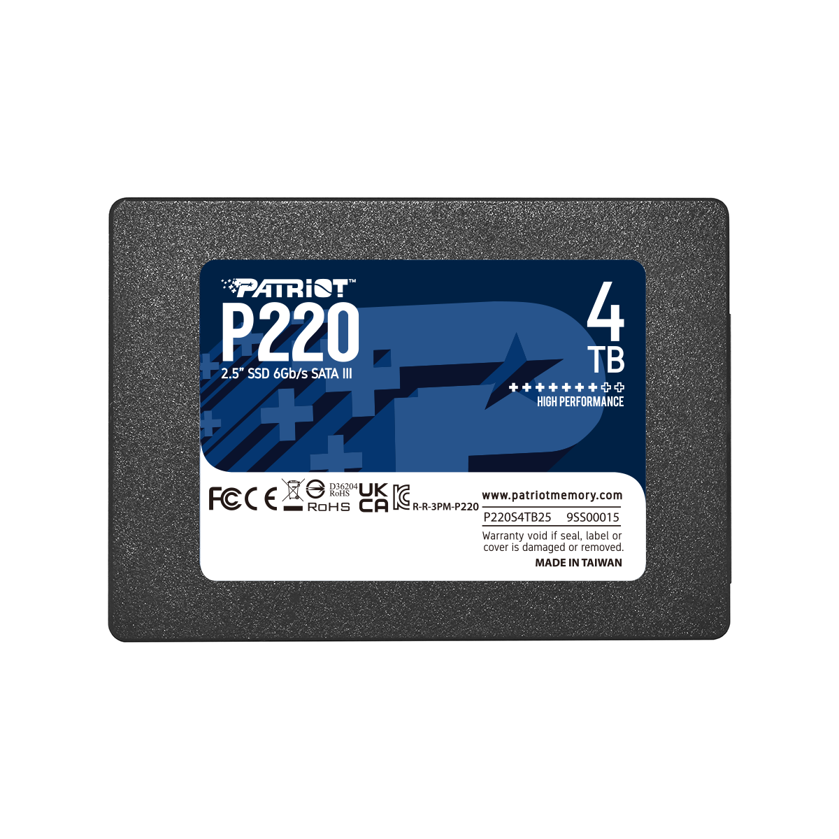 Genuine Malaysia - Patriot P220 2.5" SSD SATA III 2TB P220S2TB25