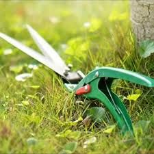 Hardware Gardening Hedge Shears 32cm Grass Green Grass Pruner Gardening Tool Gunting