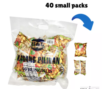 OK Mini Packet Kacang Shandong [40 pcs x 8gm] / KEKACANG /