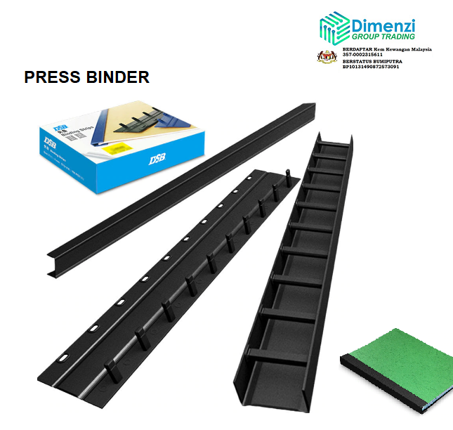 Press Binder / SNAP BINDER 7.5mm / 10mm / 12.5mm / 17.5mm - Black