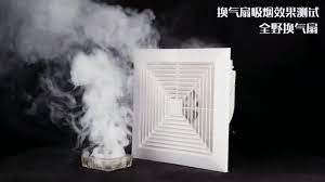 kipas ekzos Silent Bathroom Shutter PVC toilet Kitchen ventilation fan ejector fan Ceiling Exhaust Fan 12"