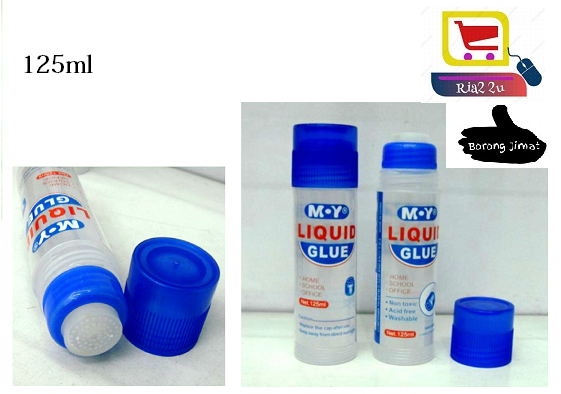 Liquid Glue / Gam / Non Toxic clear glue / Strong Adhesive 125ml