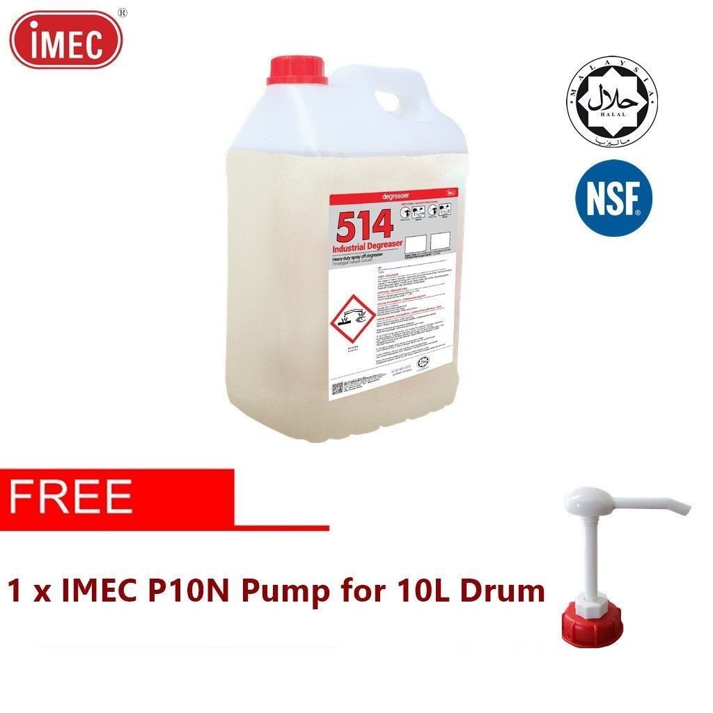 IMEC 514 Industrial Degreaser, Heavy Duty Degreaser (2 x 10L)