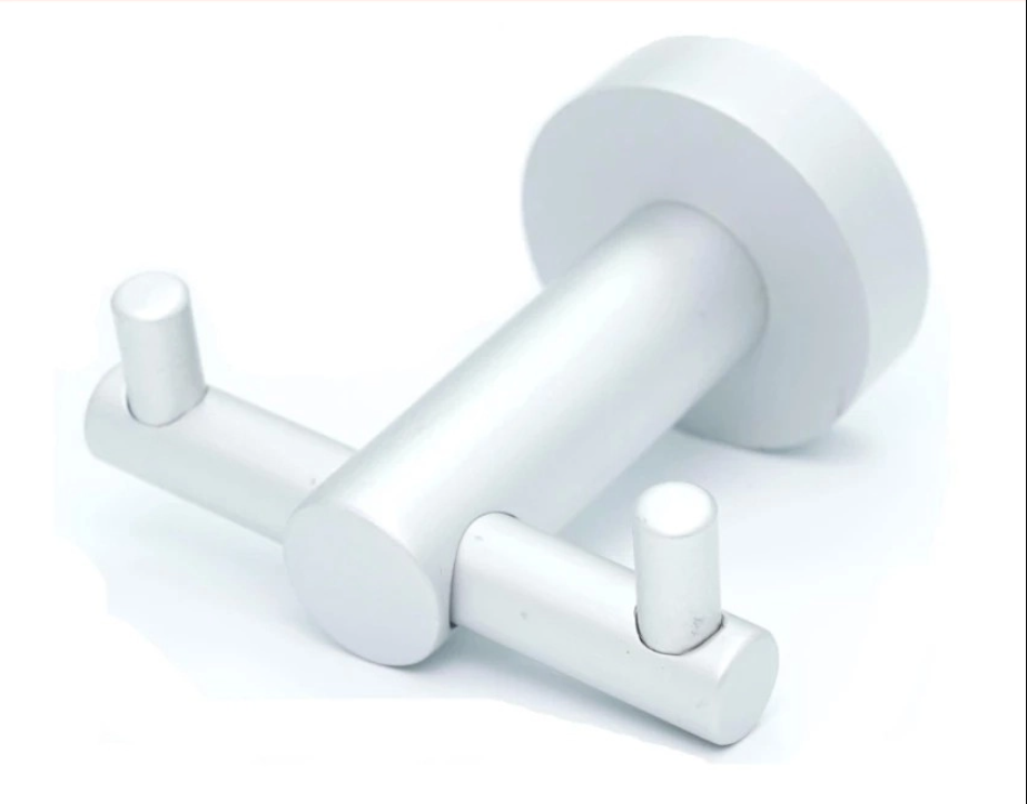 BALLEE 8088 ALUMINIUM DOUBLE ROBE HOOK