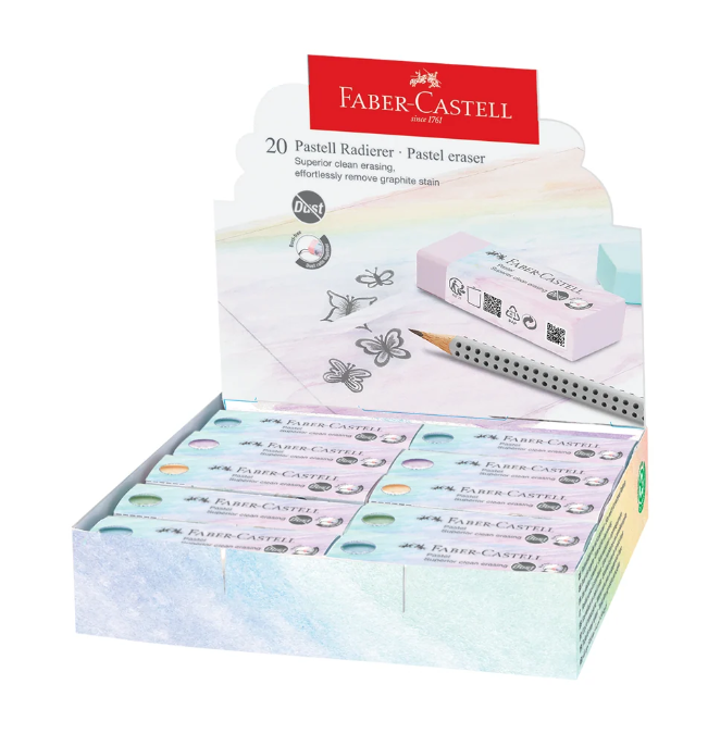 Faber-Castell Eraser Dust-free Pastel 20x