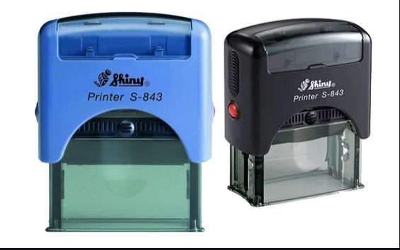 SHINY SELF-INK STAMP S843/S853 (47 X 18MM)*FAST LOCAL SUPPLIER