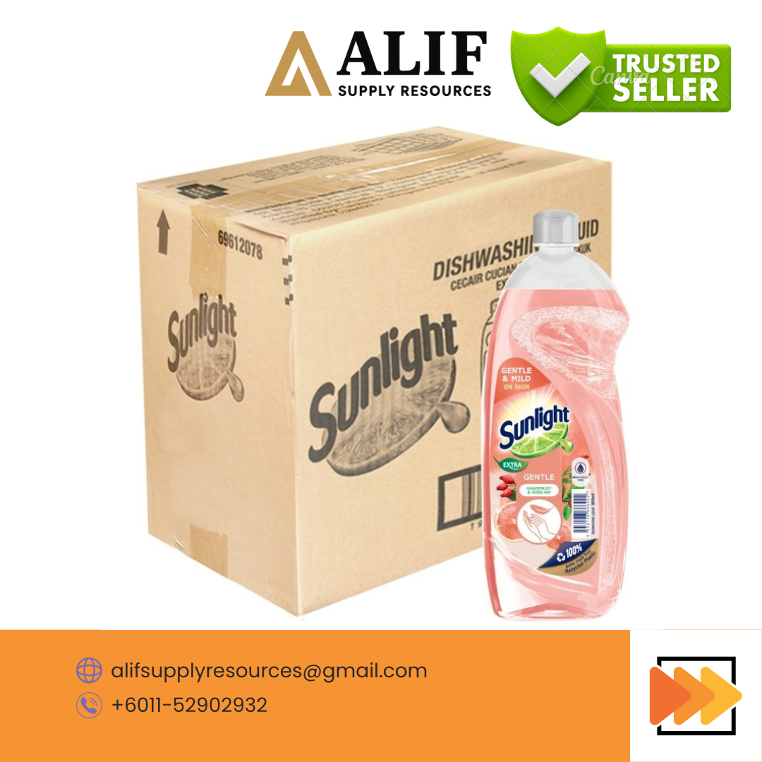 SUNLIGHT PENCUCI EKSTRA LEMBUT/ EXTRA SOFT DISHWASHING LIQUID 800ML [LOOSE] / 12*800ML [CARTON]