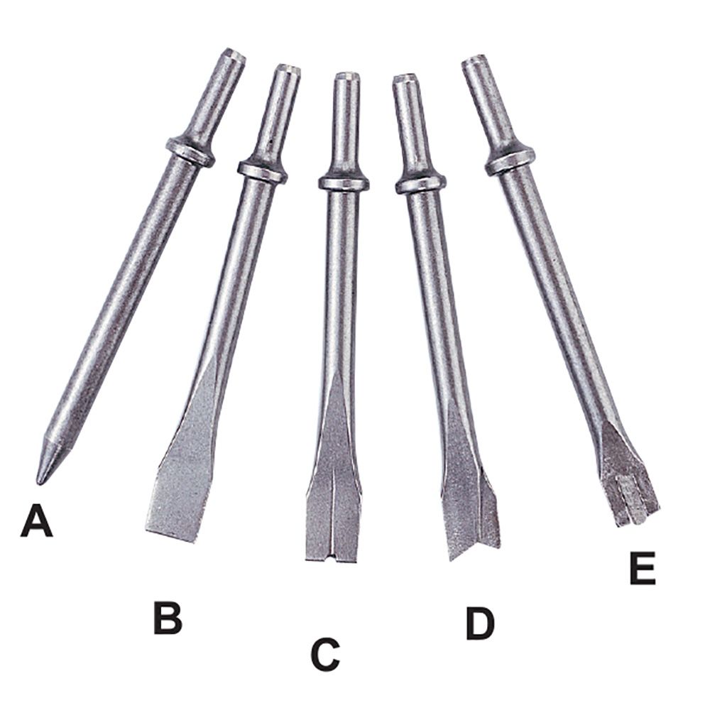 JONNESWAY 5PCS LONG CHISEL (HEX)