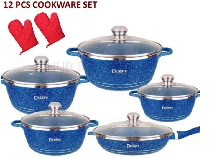 Dessini Cookware Set 12pcs GT DS-012