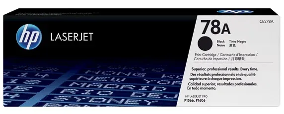 HP CE278A LaserJet Toner Cartridge (HP 78A) Black Colour