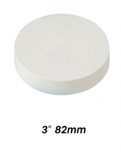 ATKC UPVC Fittings End Cap 3" (82MM)