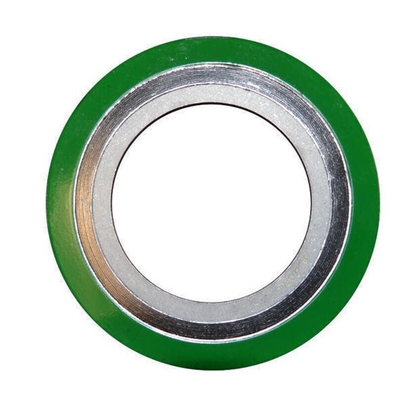 SJP SPIRAL WOUND GASKET, CS OUTER RING, SS316L WINDING GRAPHITE FILLER, SS316L INNER RING, ASME B16.20, 4.5MM THK - 1" 150# [10s]