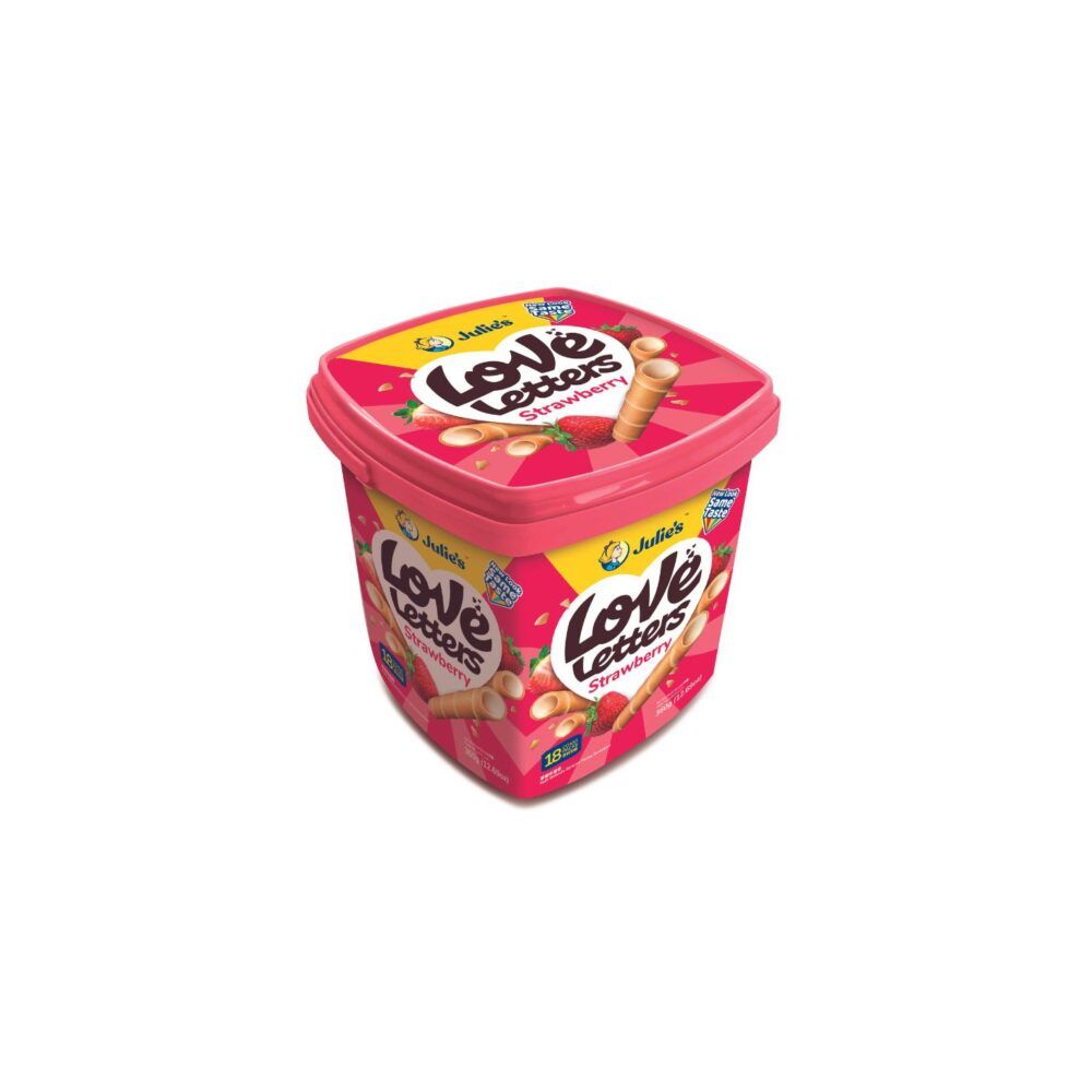 Julie's Love Letters Strawberry 360g