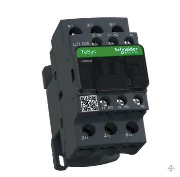 SCHNEIDER LC1D25N7 TeSys D contactor - 3P(3 NO) - AC-3 - <= 440 V 25 A - 415 V AC coil