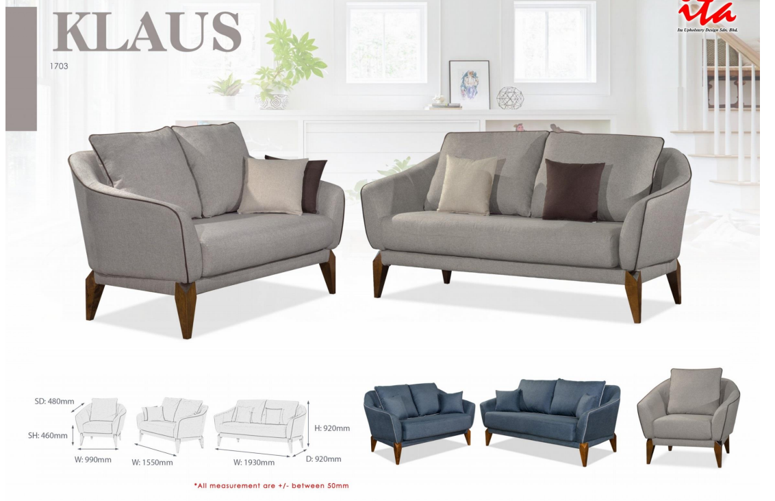 ITA OFFICE SOFA SET - KLAUS 1703
