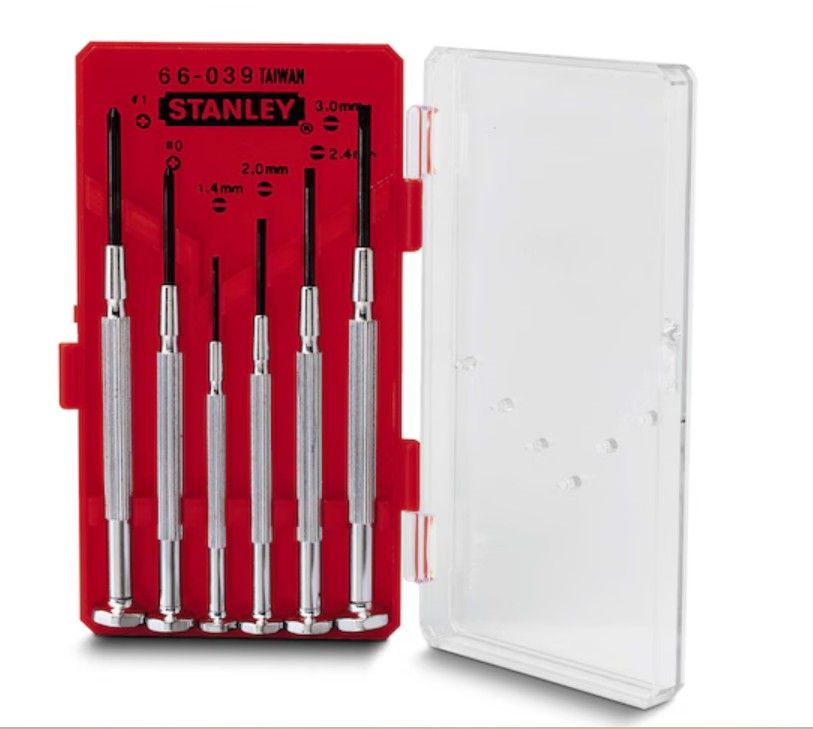 Stanley S/DRIVER, PRECISION SET, 6PCS