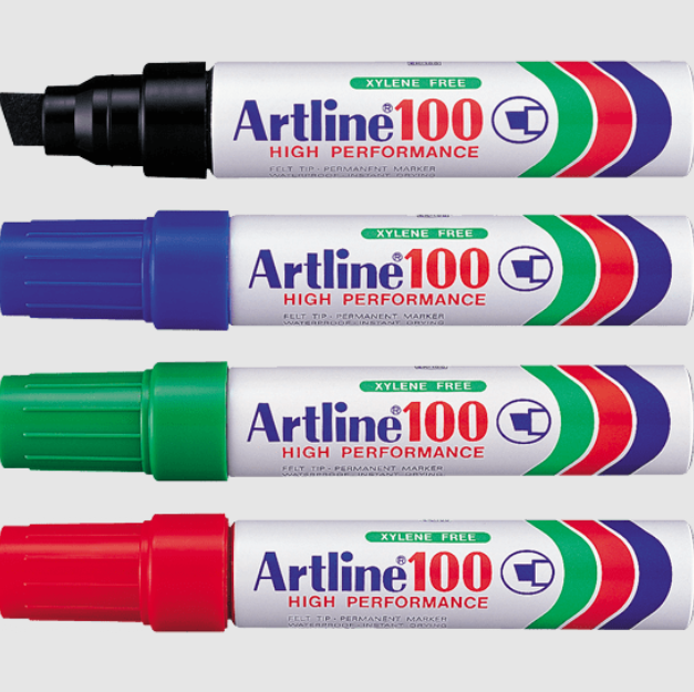 ARTLINE 100 EK-100 (7.5MM – 12.0MM) PERMANENT MARKER (1 PCS ONLY)