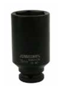 JONNESWAY 1/2" DR. 6PT FLANK DEEP IMPACT SOCKET, SIZE: 13MM