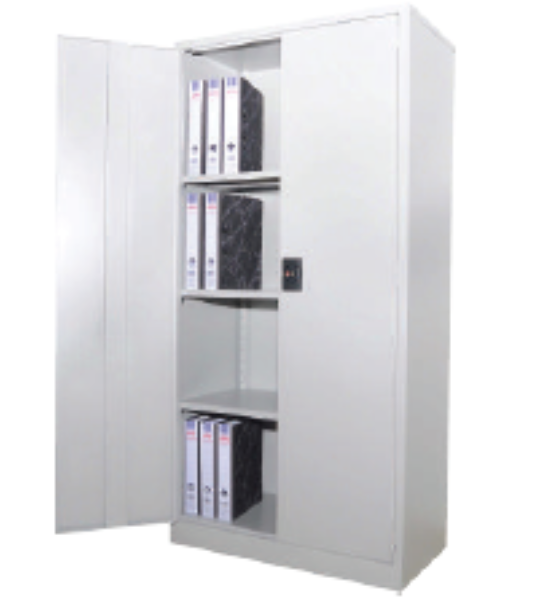 *Full Height Steel Cupboard 5 tiers With Swinging Door