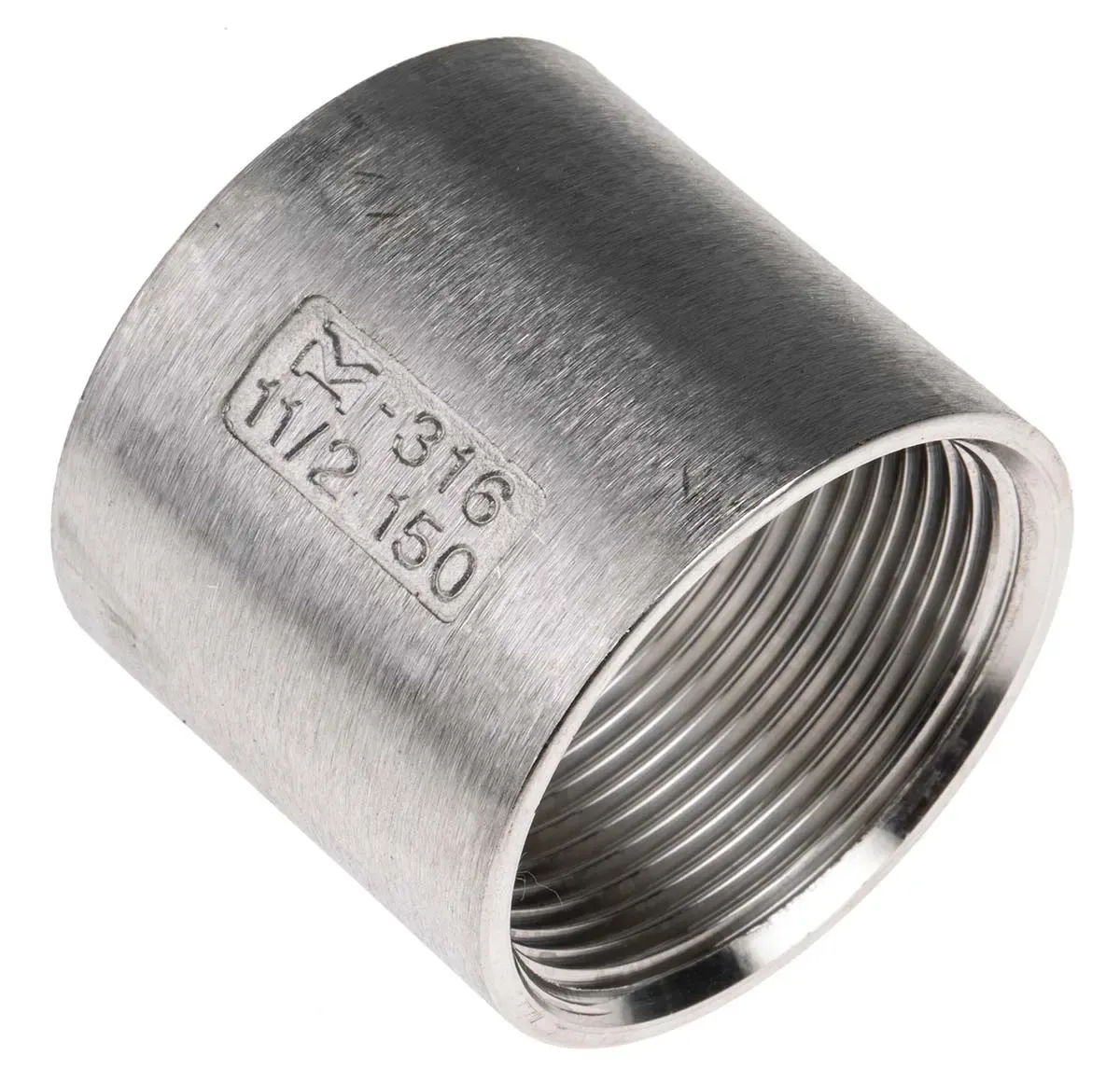 *Stainless Steel Pipe Fitting Socket 1/2in
