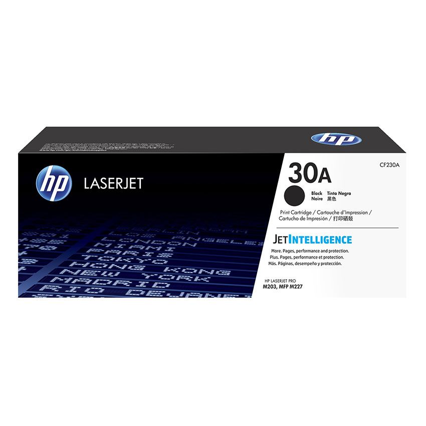 HP CF230A LaserJet Toner Cartridge (HP 30A) Black Colour
