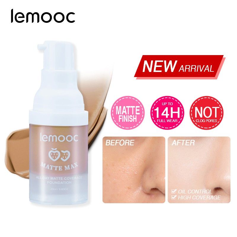 LEMOOC Concealer Foundation For Face Base Makeup