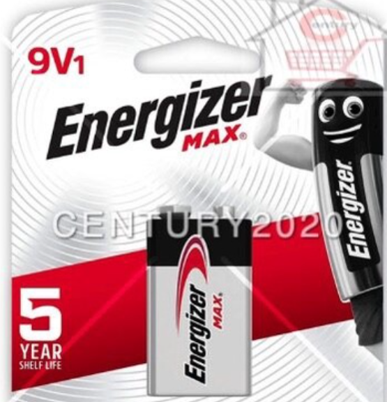 ENERGIZER MAX 9V BATTERY ALKALINE BATTERY 1PCS/PACK