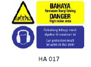 HEARING AID SIGN/SIGNBOARD/HIGH IMPACT PVC/HA017