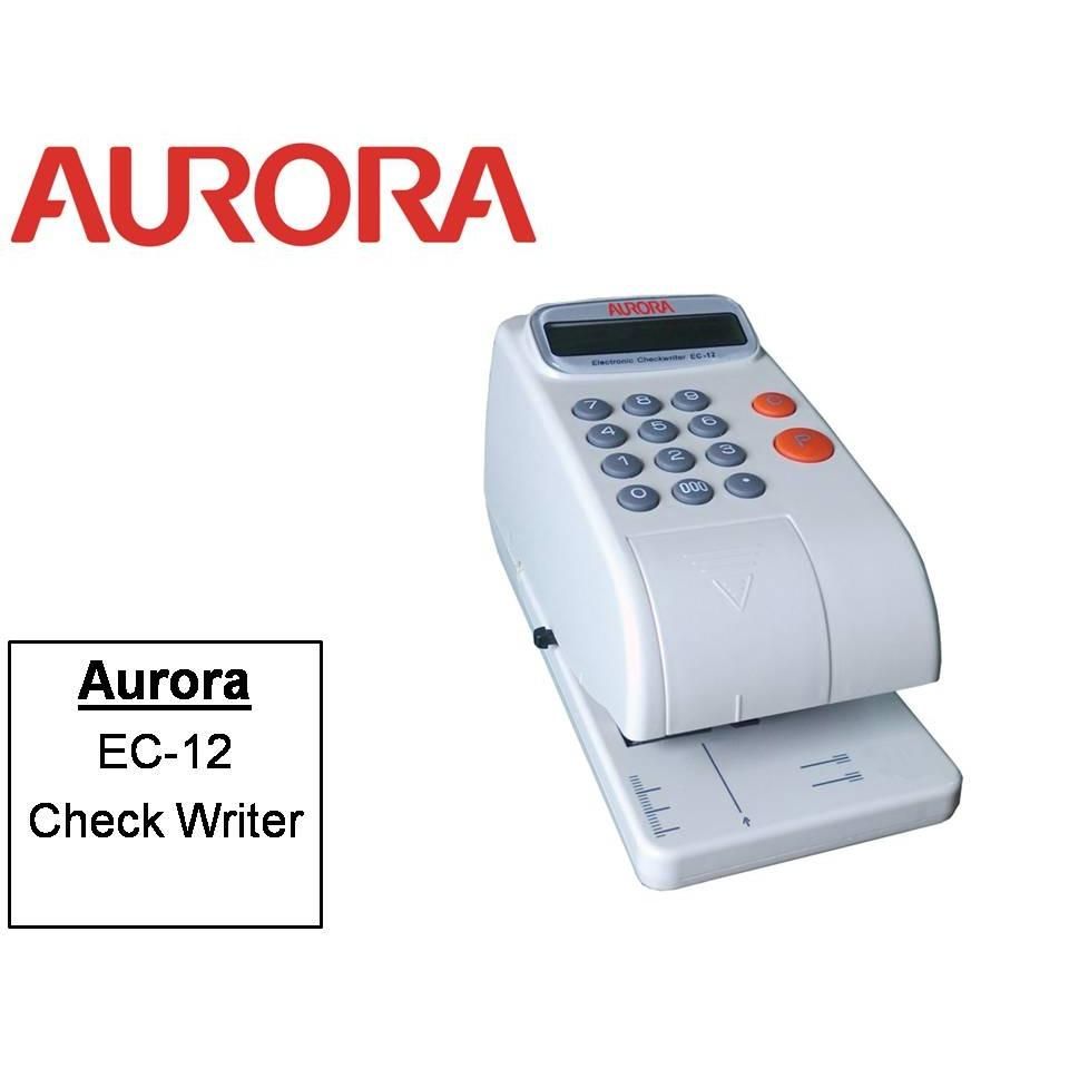 AURORA CHEQUE WRITER EC-12