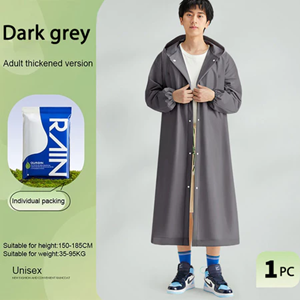Rain Coat Reusable