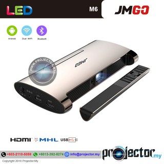 JmGO M6 Mini Portable LED Wireless/WIFI Android Mini Pico Projector