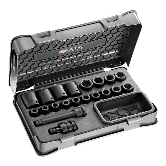Facom *Facom NSD.500A 20 Piece , 1/2 in Impact Socket Set
