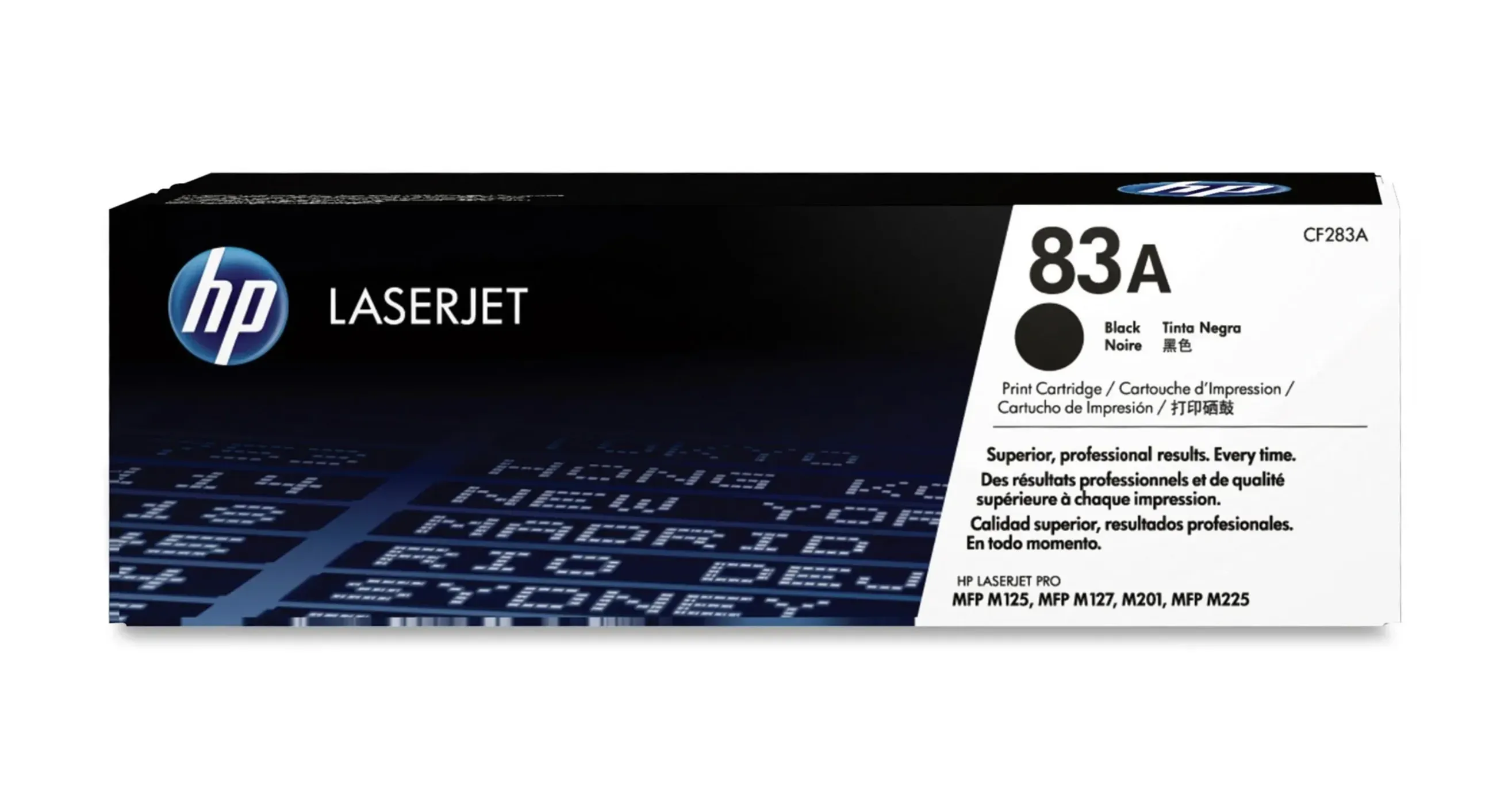 HP 83A Black Original LaserJet Toner Cartridge (CF283A)