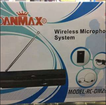 DANMAX WIRELESS HEADSET MICROPHONE SYSTEM