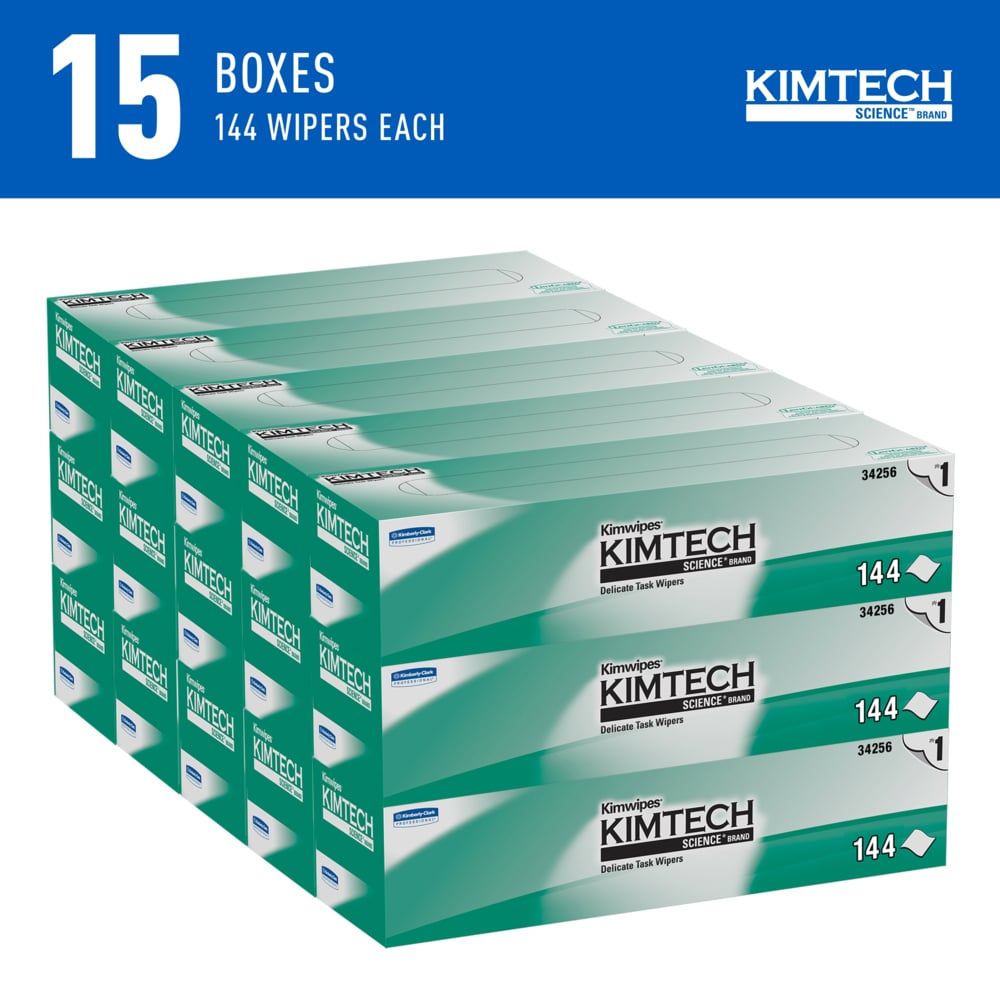 Kimtech Science鈩�Kimwipes鈩�Delicate Task Wipes (34155 & 34256)