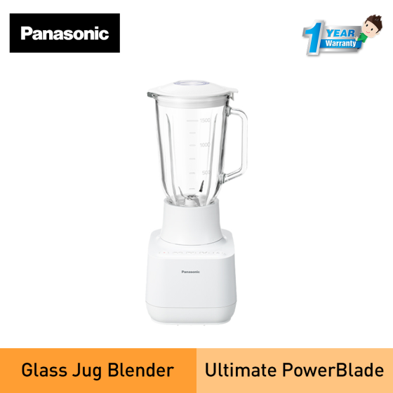 Panasonic 700 W Glass Jug Blender MX-MG5351WSK With Glass Mill