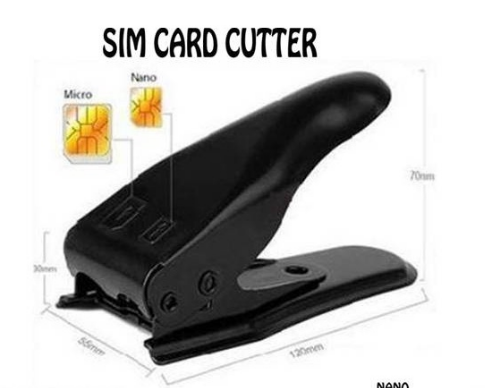Multi-function Dual 2 in 1 Nano Micro SIM Card Cutter