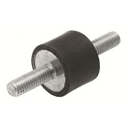MISUMI Rubber Vibration Damper (Stud/Stud) VD1-3015M8