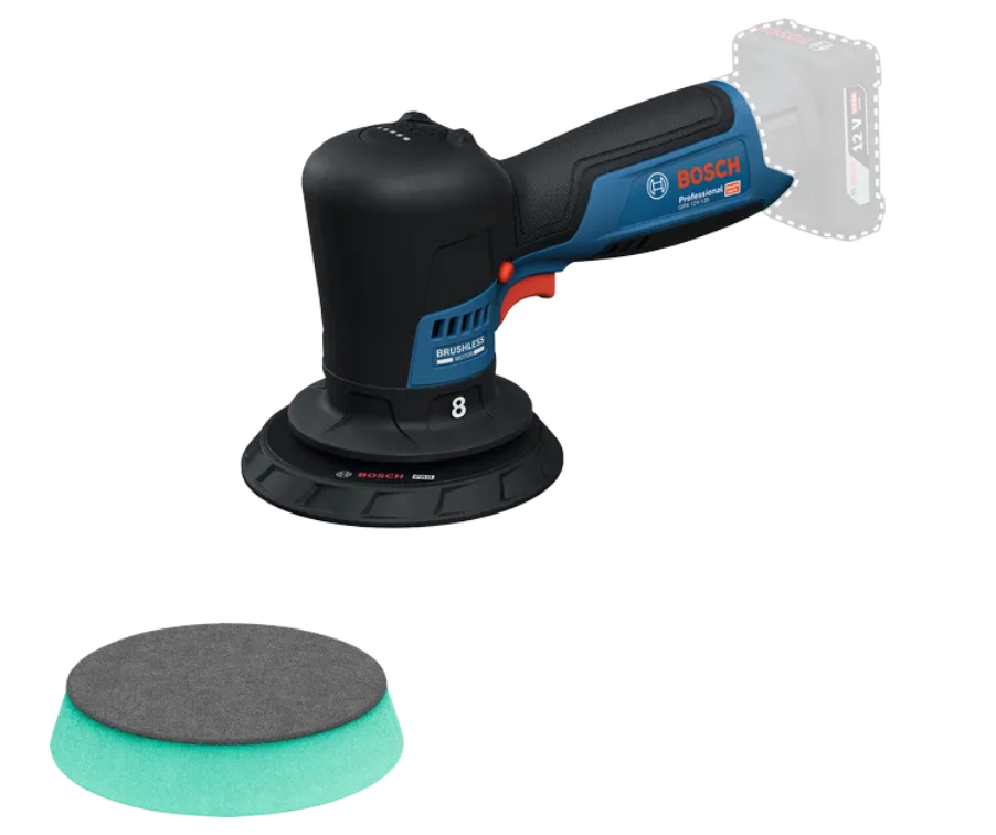 BOSCH GPX 12V-125 PROFESSIONAL POLISHER (SET) (06019L41K0)