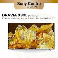 SONY BRAVIA 55 inch XR X90L Full Array LED 4K Ultra HD High Dynamic Range HDR Smart TV Google TV