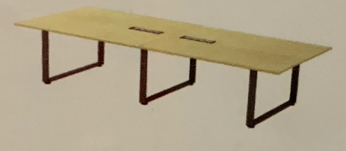 12鈥�CORNEL RECTANGULAR CONFERENCE TABLE