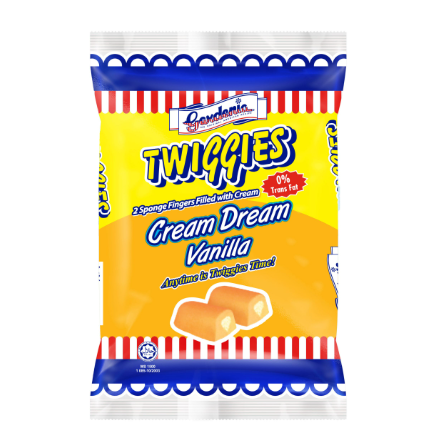 Gardenia Bread Twiggies Cream Dream