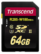TRANSCEND SD ULTIMATE 285MB/160 64GB