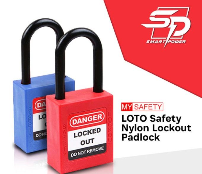 LOTO Padlock 38mm - Industrial Safety LockOut Padlock
