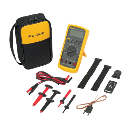Fluke 87 FLUKE-87V-MAX/E2 KIT Fluke-87v-max/e2 Kit,industrial True Rms Heavy Duty Multimeter Combo Kit